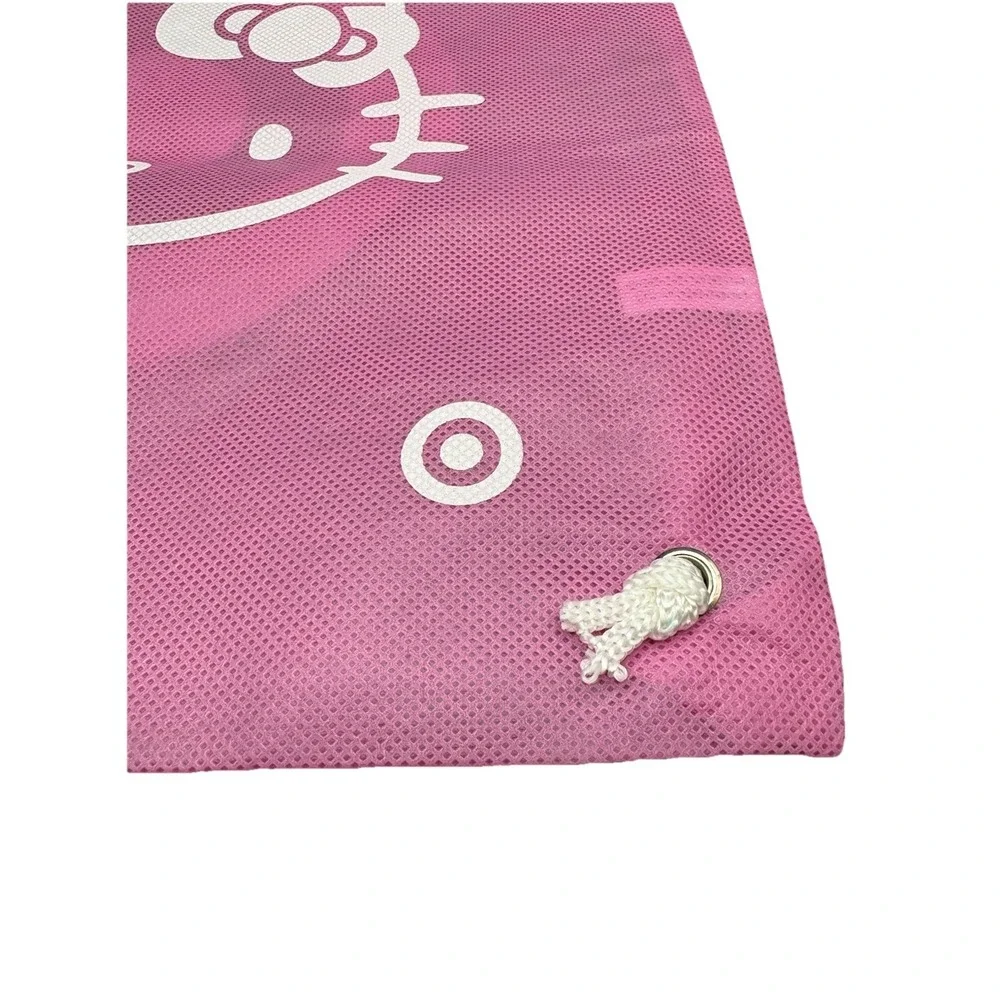 Sanrio Hello Kitty Drawstring Backpack Kids Pink Excellent Target‎ Bullseye Logo